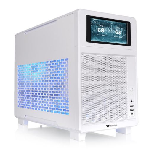 Thermaltake TR200 Snow Micro ATX Case CA-11L-00S6NN-00