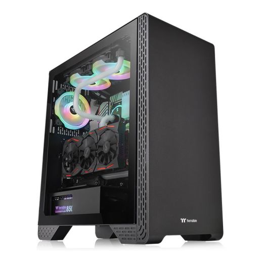 Thermaltake S300 Tempered Glass Mid Tower Case CA-1P5-00M1WN-00