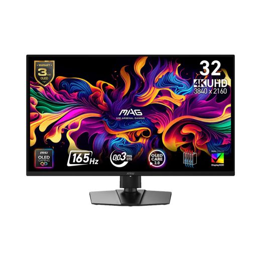 MSI MAG 322UP QD-OLED E16 31.5" 4K OLED Gaming Monitor
