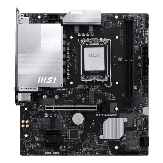 MSI PRO H810M-B WIFI6E LGA1851 DDR5 Motherboard MATX