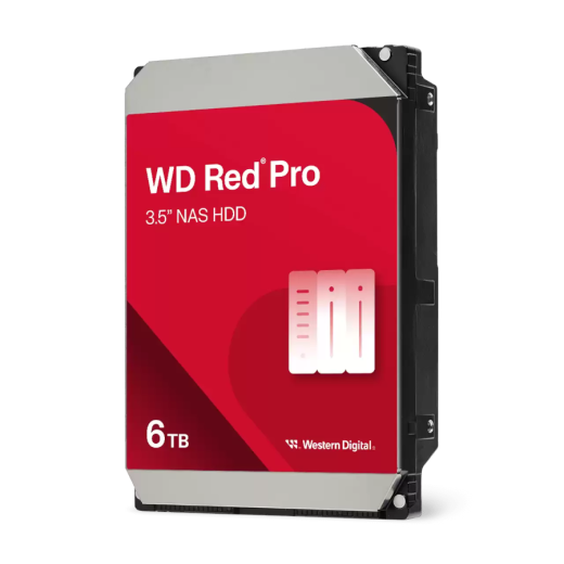 Western Digital Red Pro NAS 6TB 3.5" SATA 6.0 HDD WD6005FFBX