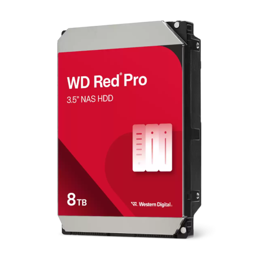 Western Digital Red Pro NAS 8TB 3.5" SATA 6.0 HDD WD8005FFBX