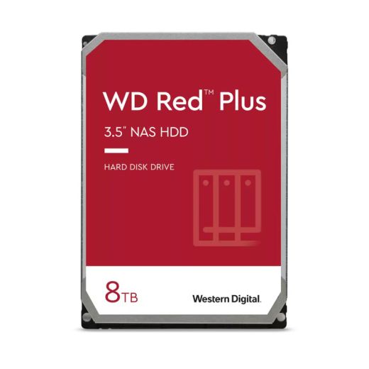 Western Digital Red Plus 8TB 3.5" SATA 6.0 NAS HDD WD80EFPX
