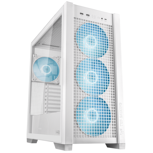 Asus TUF Gaming GT302 ARGB Mid Tower White Case GT302/ARGB FANS/WHT