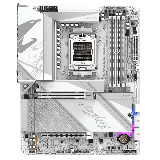 Gigabyte X870 Aorus Elite X3D ICE AM5 DDR5 Motherboard ATX