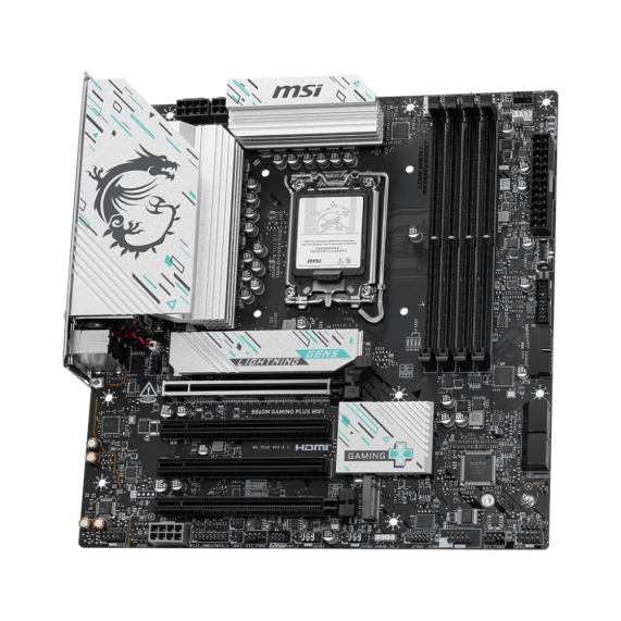 MSI B860M Gaming Plus WIFI LGA1851 DDR5 MATX Motherboard