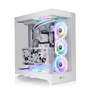 Thermaltake CTE E550 TG Snow Mid Tower Case CA-1Z8-00M6WN-00