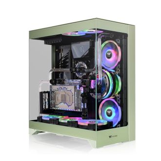 Thermaltake CTE E550 TG Matcha Green Mid Tower Case CA-1Z8-00MEWN-00